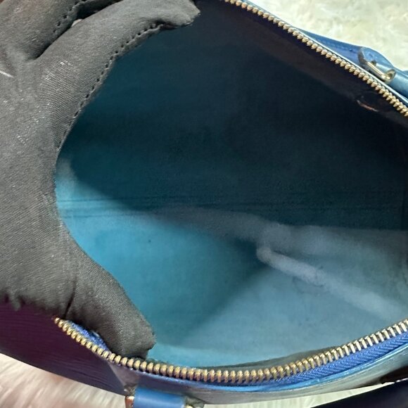💎✨Authentic✨ Louis Vuitton Epi Leather Speedy 35 Satchel Bag - Picture 11 of 14